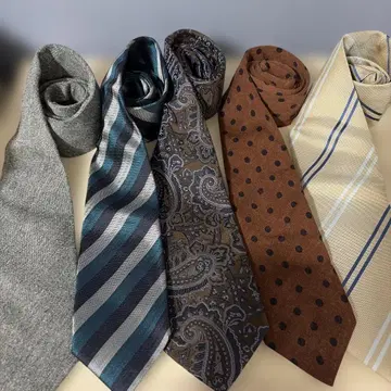 넥타이 세트 다양한 디자인 5개