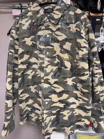 AFB 스팽글 긴팔 셔츠