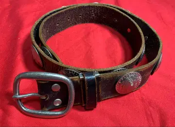 무료배송! 모건 콤초 벨트 빈티지 가공품 남성용 가죽 벨트