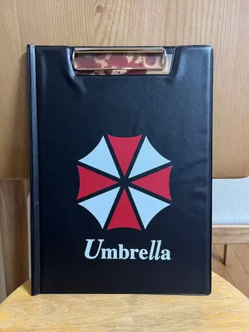 USJ 한정판 바이오하자드 THE ESCAPE Umbrella 바인더