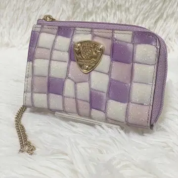 [ 미사용 ATAO 아타오 벨 키케이스 미니 지갑 라벤더 현행 모델