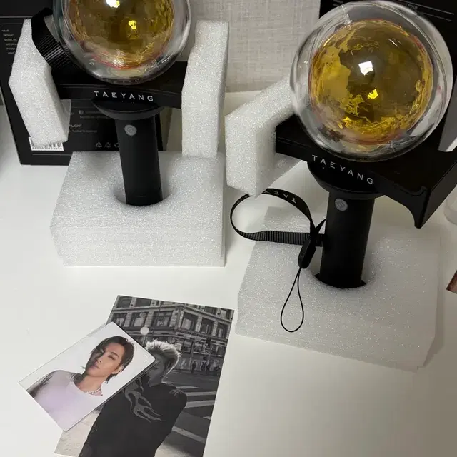 빅뱅 태양 응원봉 + 포토카드