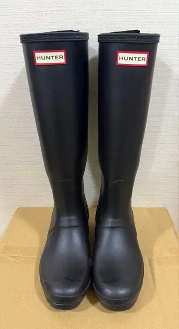 헌터 레인부츠 롱 부츠 장화