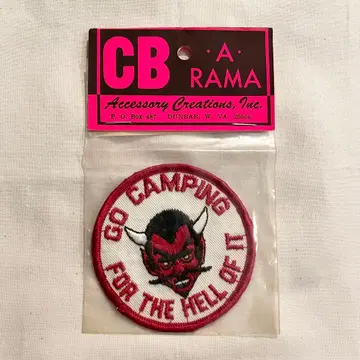 데드 스탁 50s~ 빈티지 패치 레드 데빌