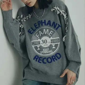 GENE HEAVENS 돌먼 풀오버 그레이