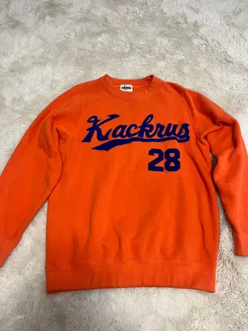 minemura Kackrus 맨투맨 28 오렌지