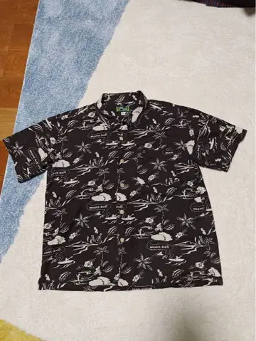 mont-bell 반팔 셔츠 아로하 Take Loha