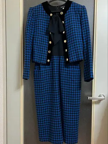 [ 쇼와 레트로 ] KIMIJIMA 키미지마 자켓 원피스 80's