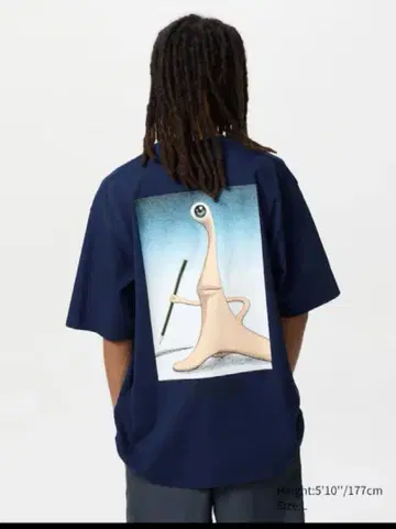 유니클로 UT / 기생수 M 사이즈 택 포함 미사용 새상품