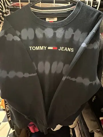 TOMMY JEANS 다크 블루 M 사이즈 트레이닝복