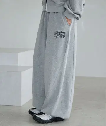 PAGEBOY PBLIM 벌룬 스웨트 팬츠 그레이 L 사이즈