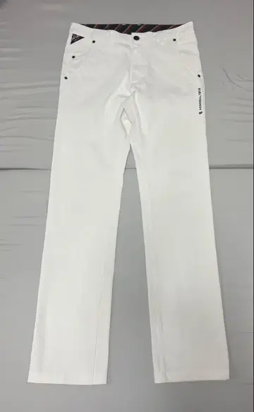 어드미럴 골프 롱 팬츠 남성용 L 사이즈 화이트 가을/겨울