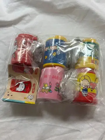산리오 캐릭터즈 코인 실린더 가챠가챠 컴플리트