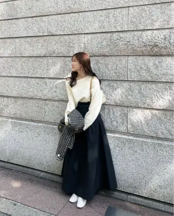 COCODEAL 코코딜 폭스 오프숄더 니트 23 가을/겨울.