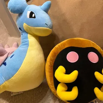 포켓몬 봉제 인형 라프라스 가부토 택 포함