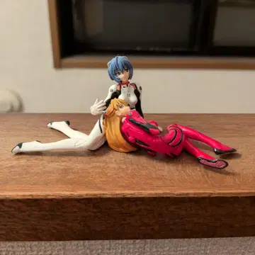 신세기 에반게리온 레이 아스카 피규어 2체 세트