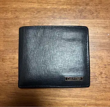 Calvin Klein 블랙 접이식 지갑