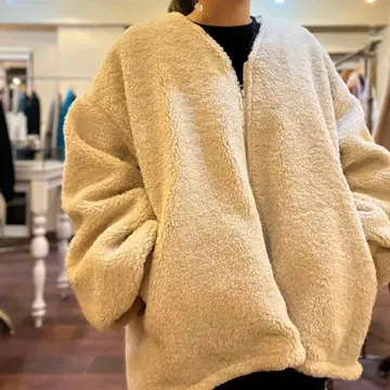 lelill 보아 퀼트 블루종 레릴