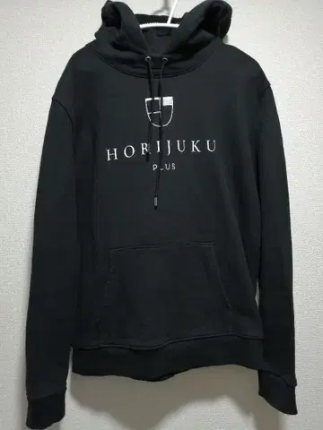 HORIJUKU 블랙 컬러 풀오버 후드티 M 사이즈 일본제