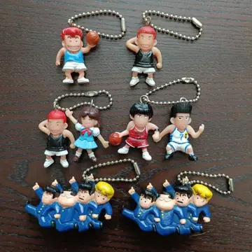 [당시물] SLAM DUNK 키링 세트 6개