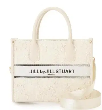 JILL by JILL STUART 레이스 밴딩 토트