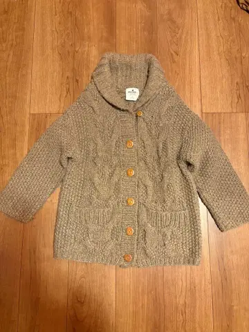 LEE x niko and 니코앤드 케이블 짜임 가디건