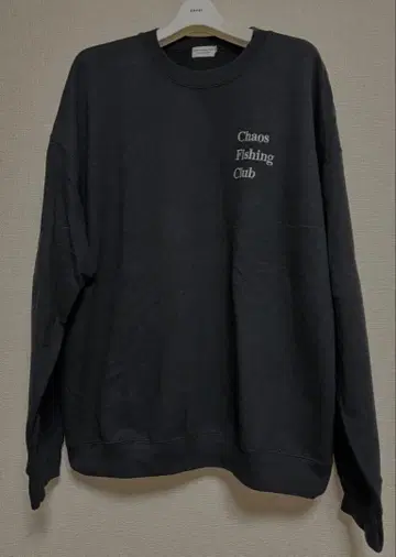 Chaos Fishing Club 블랙 트레이닝복 XL