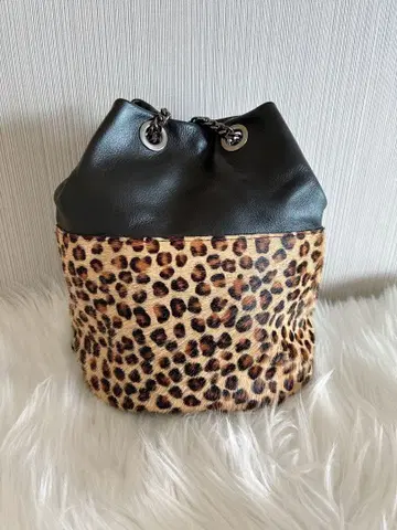 레오파드 숄더백 ROSE BAD