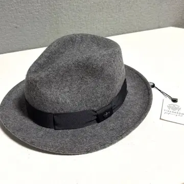 TIRABASSO 이탈리아제 그레이 울 펠트 햇