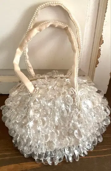 카셰리에 비즈 파티 백 결혼식 2차 모임