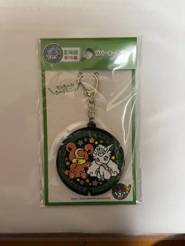 포켓타 라버 키링 알로라 로사 알로라 식스테일