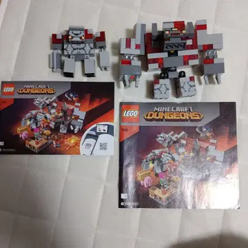 LEGO 21163 마인크래프트 골렘 2체 외 레고 블록 완품