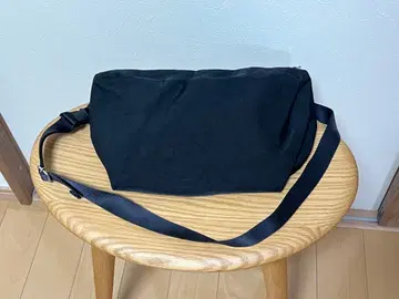 NIZYU KANO FUJI TWILL 나일론 힙색 블랙