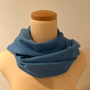 CASHMERE 100% 캐시미어 머플러 스카이블루