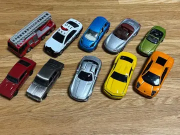 미니카 세트 10대 소방차 순찰차 스포츠카