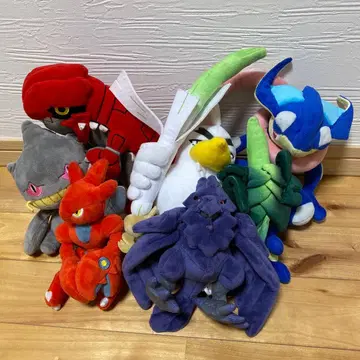 포켓몬 센터 봉제 인형 6체 세트