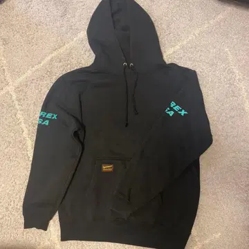 AVIREX 후드티 블랙 후드 있음