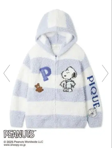 새상품 미사용 M PEANUTS 스누피 후드 부착 자켓 2025년