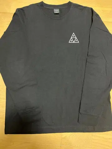 HUF 블랙 롱 슬리브 T셔츠 XL