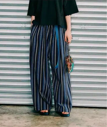 니코앤드 MODENORMCORE 멀티 스트라이프 팬츠 2 L 사이즈