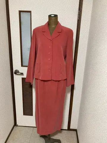 셋업 자켓 롱 스커트