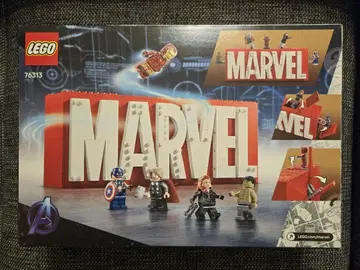 레고(R) 마블 로고 & 미니피규어