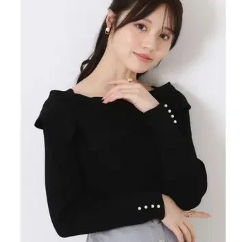 완판!! 택 포함 새상품 변형 컬러 리브 니트