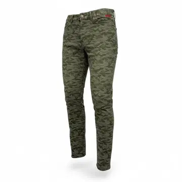 카모 패턴 슬림 핏 데님 팬츠 Vintage