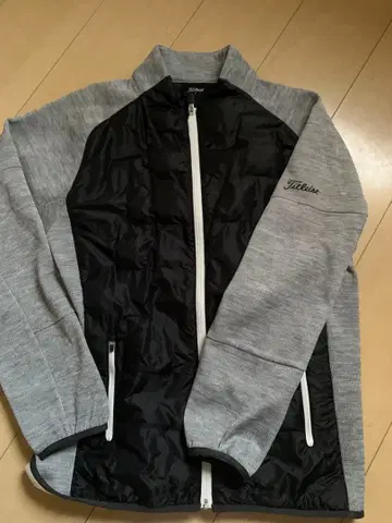 Titleist 집업 자켓 그레이/블랙