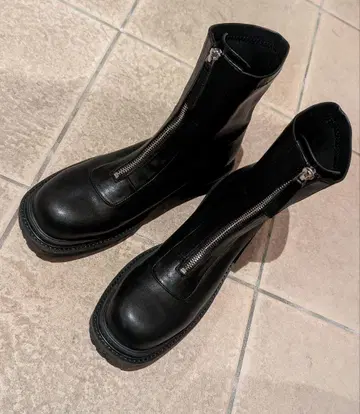 ORiental TRaffic 프론트 지퍼 부츠 블랙 LL