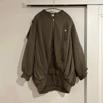 ELIN 벌룬 슬리브 블루종