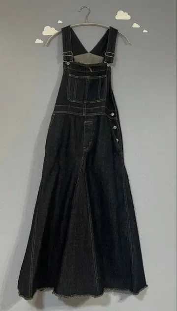 Le Denim SLOBE IENA 다크 데님 스커트