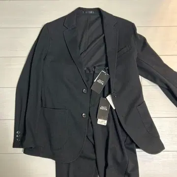 파자마 수트 PREMIUM 캐주얼 수트 M 블랙 미사용 새상품