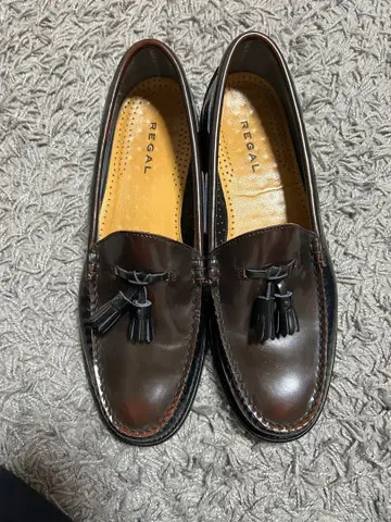 REGAL 태슬 로퍼 브라운